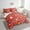 Blue Red, variant on King Comforter Set for Kids,7 Pieces Merry Christmas Bedding Sets King Bed in a Bag with Reversible Christmas Bed Set,Snowman Comforter, Sheets, Pillowcases and Shams