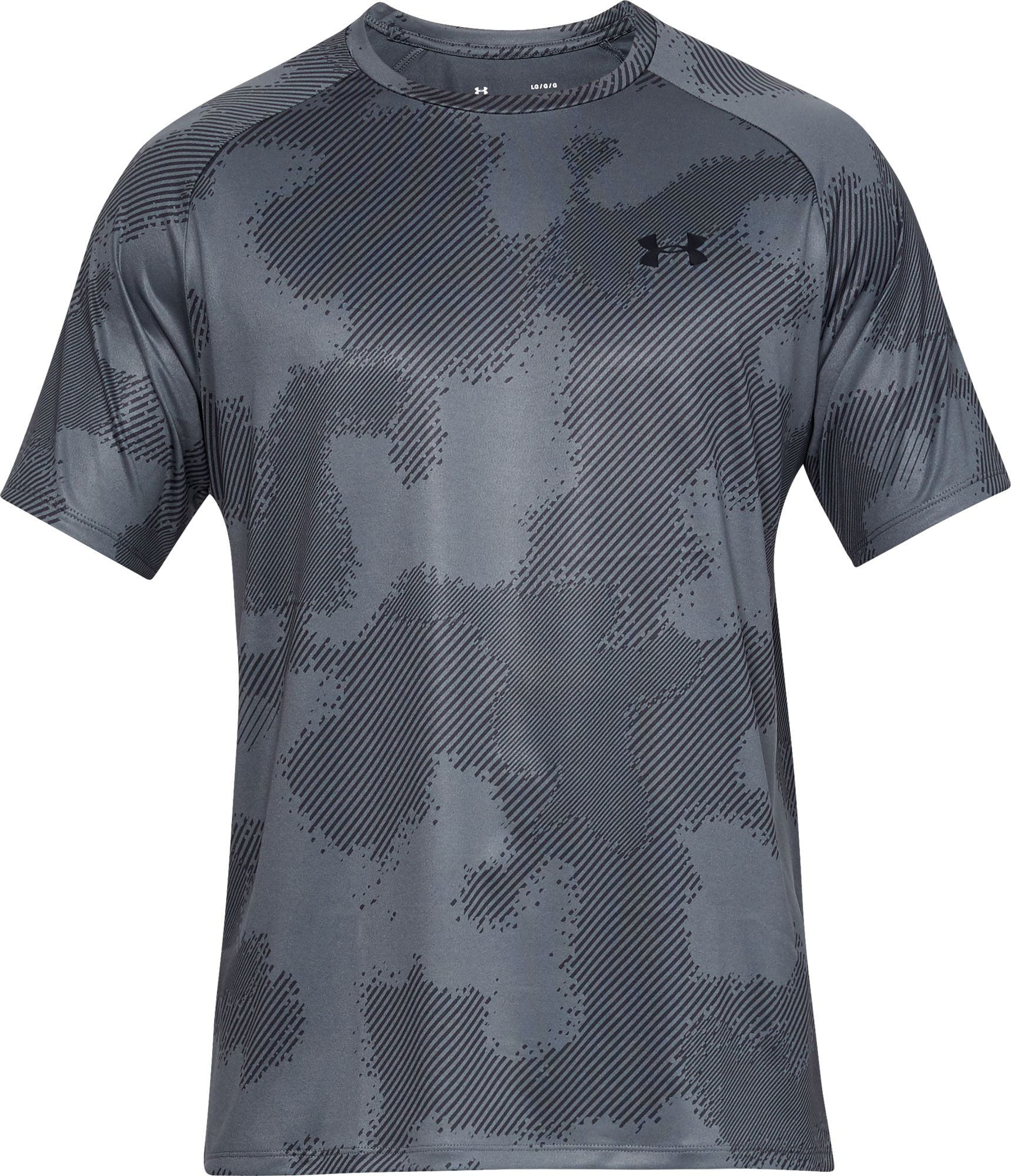 under armour men's tech printed short sleeve shirt