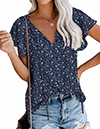 2 Navy Floral