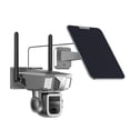 thumbnail image 2 of security camera， 4MP 4G Wireless 20X Zoom Solar Camera 4MP Three Lens Solar Panel Human Detection PTZ Security Cam Waterproof Camera
--------
HD Night Vision, 2 of 7