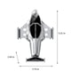 thumbnail image 3 of Cargador inalámbrico para coche, soporte para ventilación de coche, carga rápida de 15 W, sujeción automática, soporte para teléfono inteligente, iOS y otros dispositivos., 3 of 8