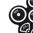 thumbnail image 4 of Kids Electronic Drum Set Waterproof Soft Silicone Roll Up Drum Practice Pad with Foot Pedal Electronic Drum Set, 4 of 4