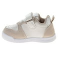 thumbnail image 3 of Josmo Boys Hook And Loop Sneakers. (Infant Toddler), Beige off White, Size: 3, 3 of 7