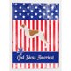thumbnail image 1 of Caroline's Treasures BB3305GF Bandera de galgo patriótico de EE. UU., Tamaño jardín, multicolor, pequeña Caroline's Treasures BB3305GF, 1 of 1