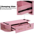 thumbnail image 4 of BarberPub Beauty Locking Wall Mount Styling Station with Mirror - Salon Furniture 5012-Mirror, 4 of 7