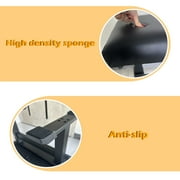 Piano Bench with Hydraulic Adjustable Seat,Harp Bench Black,27.5x12x(18-24)