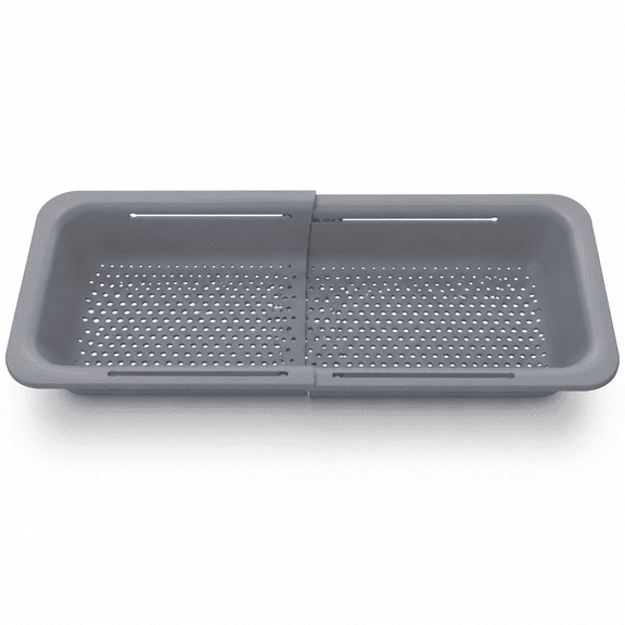 PLERISE Expandable Sink Mat for Kitchen, Adjustable Dish Drying Rack, 1 Pack