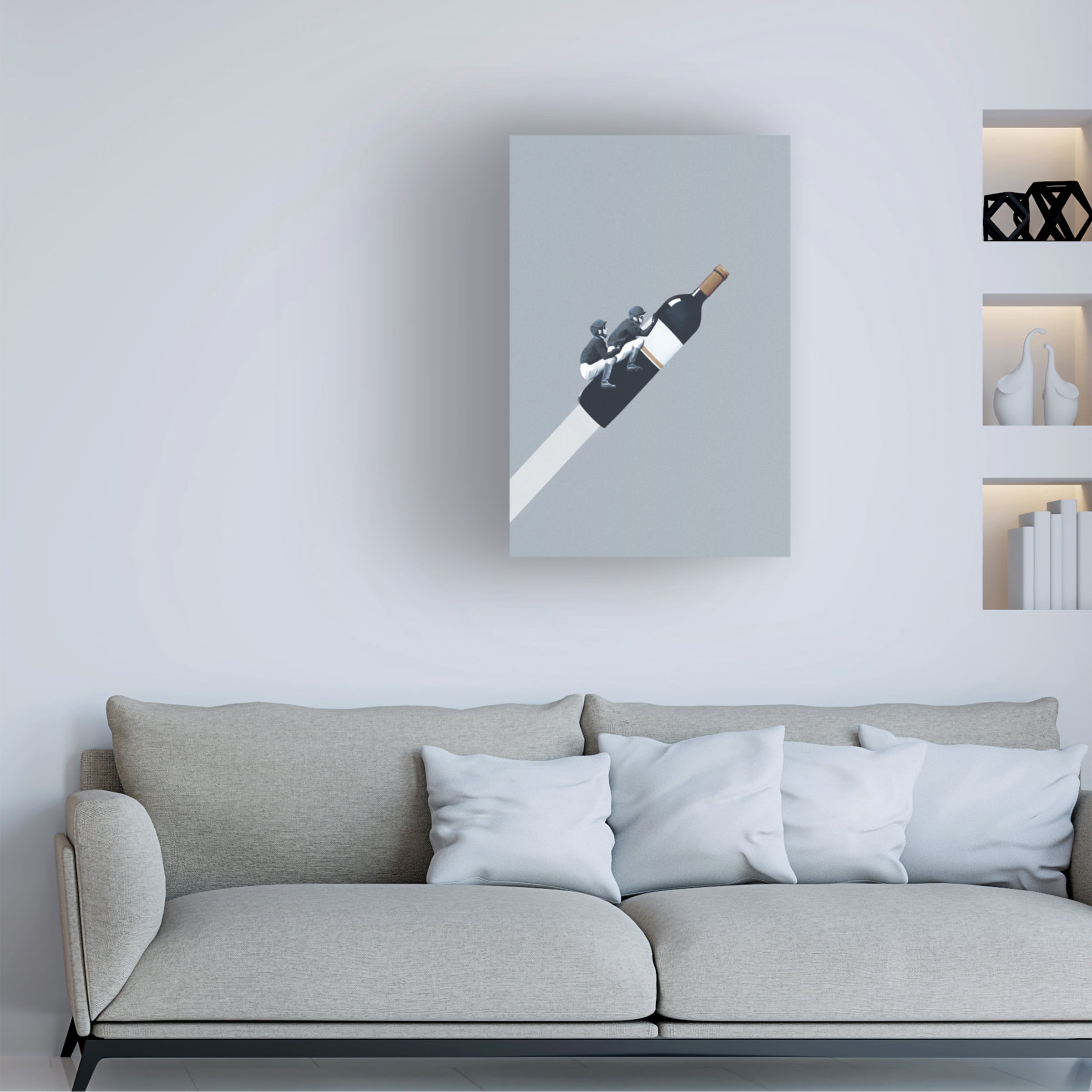 Trademark Fine Art Maarten Leon We Ride Until Dawn Canvas Wall Art