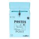 thumbnail image 4 of Lockable Vintage Mailbox Retro Letter Box with English Letters Wall Mount Post Box for Home Garden Office Outdoor Use, 4 of 4