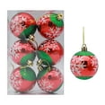 thumbnail image 2 of 6PCS Xmas Decorations Clearance Christmas Decorations Tree 6PCS Christmas Tree Ball Bauble Hanging Home Party Ornament Decor 6Cm, 2 of 4