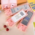 thumbnail image 4 of 2 Pieces Bowknot Decor Dust-proof conditioner remote TV Air Conditioner Remote Controller Protector Lace Fabric Case Cover, 4 of 8