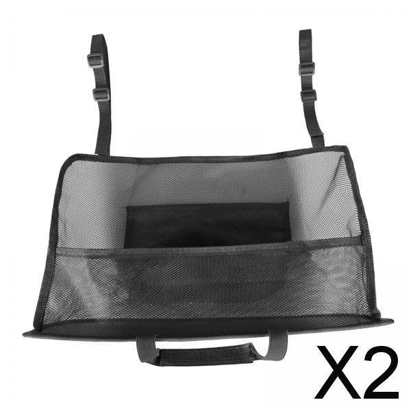 Organizador 2X entre asientos Organizador de respaldo de asiento automático para aperitivos y bebidas para niños 2 piezas