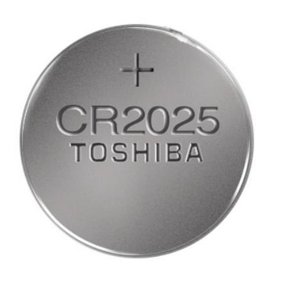 100-Pack CR2025 Toshiba 3 Volt Lithium Coin Cell Batteries (On a Card)