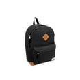 thumbnail image 2 of Everest 17" Vintage Laptop Backpack w/ USB Port, Black All Ages, Unisex EB1000-BK, Carrier and Shoulder Book Bag for School, Work, Sports, and Travel, 2 of 4