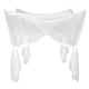 thumbnail image 1 of Dosel de cama para camas individuales y dobles, elegantes cortinas de cama de fácil instalación, mosquitera de poliéster de calidad superior para uso en interiores y exteriores, mosquitera para, 1 of 4