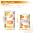 thumbnail image 6 of Yayeee Flameless Candles with Remote Flickering Battery Operated Multi Color Changing, Floral Orange, 6 of 7