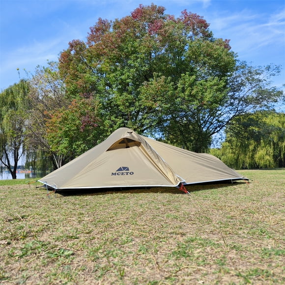 MCETO Tent,1 Person Pole Stormproof Tent Suitable Seasons Person Tent Suitable Seasons Best One Person Tent Best One Moweo Pole Proof Tent Buzhi Huiop Qisuo