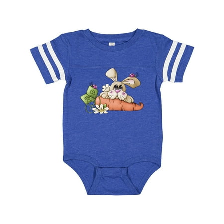 

Inktastic Ladybugs and Bunny Rabbit with Carrot Gift Baby Boy Bodysuit