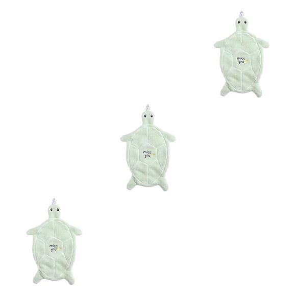 Billuyoard Toalla de mano Toalla absorbente de algodón Pañuelo bordado para colgar en la cara Accesorios para el baño Niños Tipo 4 Type1 NO1