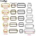 thumbnail image 2 of 10 Uds. Diapositivas de Metal Tri-Glides, hebillas de rodillo formadas de alambre, ajustador deslizante, accesorios de correa de bolsa, 15mm, 20mm, 25mm, 32mm, 38mm, 50mm, 2 of 5