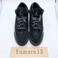 thumbnail image 4 of N I-K-E A i r-Jor-dan 3 Retro Black Cat Black CT8532-001 Men's Size, 4 of 6
