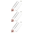 thumbnail image 3 of VONKY 2Pcs Dead-skin Remover Kit Steel Art Handle Cuticle Pusher Comfortable Wear-Resistant Pedicure Tools Set Home Adults 3Set, 3 of 5