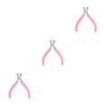thumbnail image 1 of yingyy 2 Pieces Pliers Anti-slip Spring Loaded Nippers DIY Jewelry Making Splicing Fixing Bending Twisting Strippers Hand Tools End Plier 3Set, 1 of 6