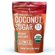 Enjoy Health Organic Unrefined Coconut Sugar, Organic