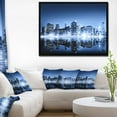 thumbnail image 3 of Design Art Nuit À New York En Miroir  Sur Toile Encadrée, 3 of 3