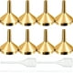 thumbnail image 5 of FELTECHELECTR 1 juego de mini embudos metálicos con goteros, botellas pequeñas, embudos para transferir líquidos, 5 of 7