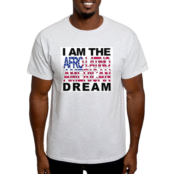 CafePress - Afro Latino American Dream T' Light T Shirt - Men's Classic Graphic T-Shirt
