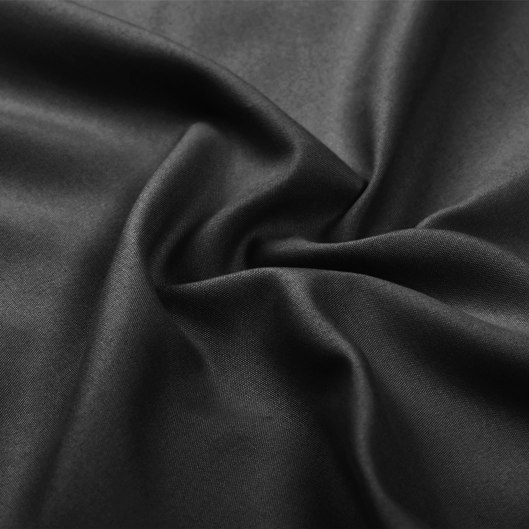 Unique Bargains Pillow Cases with Envelope Closure Pillow Covers 2 pcs Queen Black