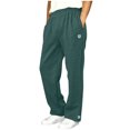 thumbnail image 2 of SGFCWSX Boys Sweatpants Zip Hem Straight Leg Pockets Relaxed Fit Casual Athletic Sporty Everyday Basic Activewear Joggers Army Green Size 7, 2 of 9