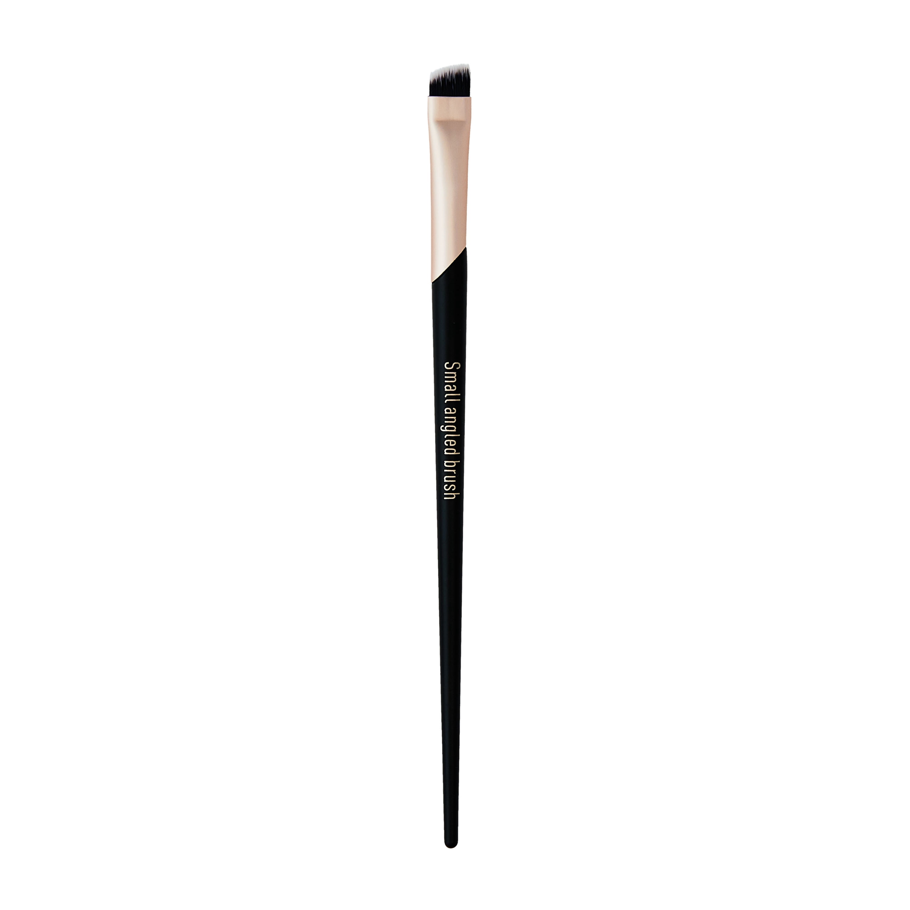 (3 pack) Walmart Small Angled Makeup & Cosmetic Brush to Detail Eye & Brow, Black