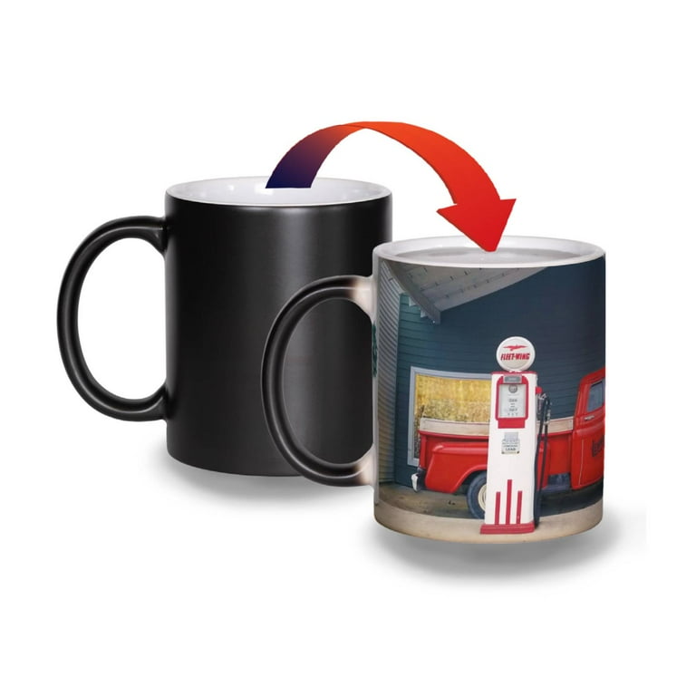 Lehman's Color Changing Coffee Mug, Features Our Red Truck Storefront,  Ceramic, 12 ounces, USA Made - Walmart.com