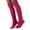 Hot Pink, variant on Fgnfyis Women's Knit Thigh High Boot Socks Extra Long Winter Over Knee Leg Warmers Stockings Green One Size