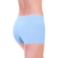 thumbnail image 2 of Angelina Seamless Microfiber Boyshort Panties (6-Pack), 2 of 8