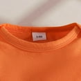 thumbnail image 6 of Gubotare Overalls Set Baby Girl Fall Clothes Ruffle Long Sleeve Ribbed Romper Suspender Skirts Headband Winter Outfit 0 3 6 9 12 18 24 Months (Orange,9-12 Months), 6 of 9