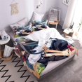 thumbnail image 3 of Children's Bedding Set cm Anime Duvet Cover Cartoon Girl Bedding Set Microfiber Bedding Set + 2 Pillowcases, 3 of 5