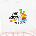 thumbnail image 4 of Inktastic Bookworm Ready for Preschool Girls Toddler Dress, 4 of 5