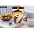 thumbnail image 2 of Piacelli Delicious Cocoa Milk Cream Spread in Special Glass Cup - Organic Milk Spread with Cocoa - Sweet & Creamy Coca Milk for Refreshment (2 Count - 300GR), 2 of 5