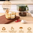 thumbnail image 5 of Seasoning box household kitchen seasoning jar combination set one multi-grid salt monosodium glutamate chicken essence pepper storage condimentwhite, 5 of 5
