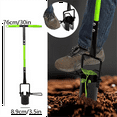 thumbnail image 2 of Bulb Planter Tool Crocus Long Handled Transplanter Comfortable -Shaped Handle Multi-Purpose Gardening Tool for Weeding, 2 of 3