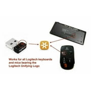 Logitech USB Unifying Receiver Dongle for Mouse & Keyboard 910-005235 (2 Pack)
