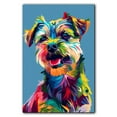 thumbnail image 3 of Border Terrier Dog Canvas Wall Art Poster Prints Colorful Pop Animal Art Wall Decor Dog Picture Artwork Pet Dog Painting Poster for Home Bedroom Living Room Decoration Framed, 3 of 6