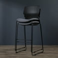thumbnail image 6 of HON Basyx Contempo Guest Stool, 2 Pack, Black/Charcoal (BSX413VA19T), 6 of 17