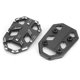 thumbnail image 5 of JUSPOCKET Pedales de reposapiés anchos de aleación de aluminio Piezas de motocicleta aptas para Honda CB650R 2019-2020 (negro), 5 of 16