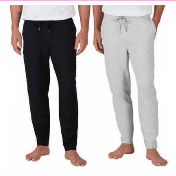 Eddie Bauer Men's Sweatpants Jogger Lounge Sweat Pants (2-Pack) Size M