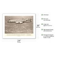 thumbnail image 2 of Clipper America (Lockheed L-749 Constellation) - Over New York 1947 - Vintage Aviation Poster by Clyde Sunderland - Bamboo Fine Art 290gsm Paper Print (Unframed) 18x24in, 2 of 4