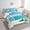 Blue, variant on Erosebridal Ocean Beach Bedding Sets Twin Size,Summer Holiday Comforter Sets with Sheets,Hawaiian Room Decorative,Reversible,Breathable,7pcs